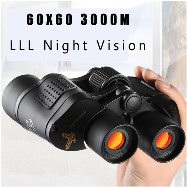 Night Vision 60X60 3000M High Definition Outdoor Binoculars Telescope Hd Waterproof For