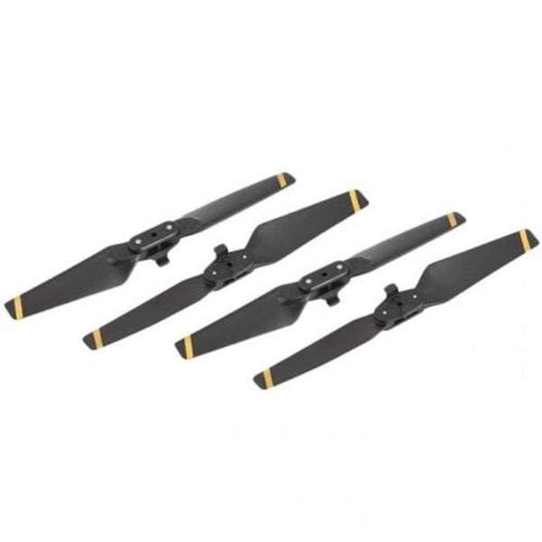 Noise Reduction Collapsible Cw And Ccw Propeller Applicable To Dji Spark Black Eel