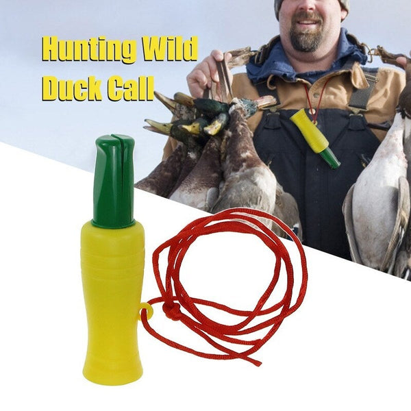 Plastic Outdoor Hunting Duck Pheasant Mallard Imitation Sound Caller Whistle