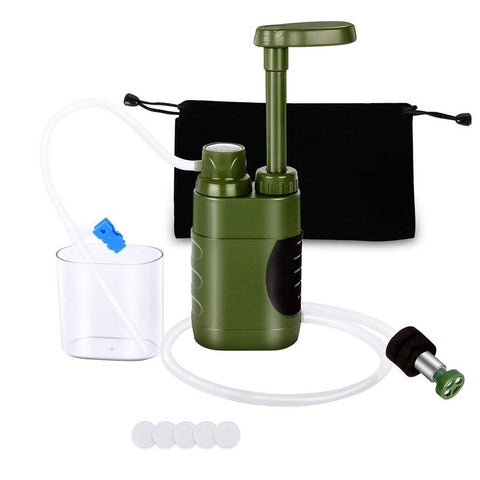 Outdoor Water Filter Straw Filtration System Purifier For Family Preparedness Camping Hiking Emergency