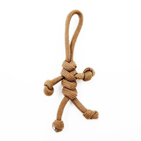 Paracord Keychain Novelty Handmade 550 Parachute Cord For Scooters Cars Holder Number 12 Brown