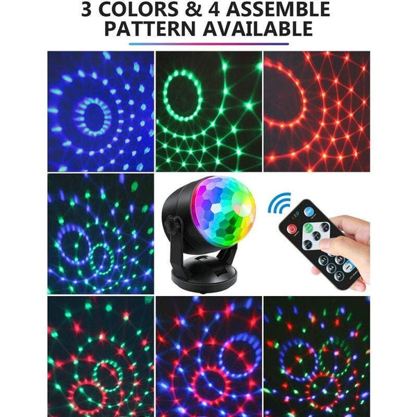 Lighting Remote Control Party Lights Disco Ball Decorations Supplies