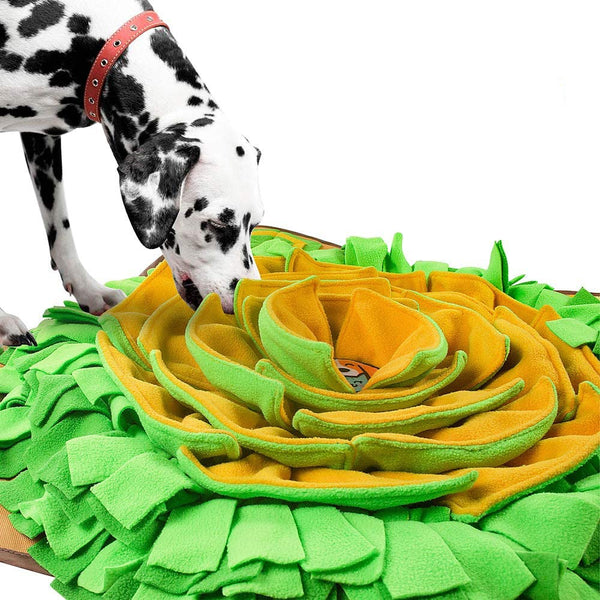 Pet Dog Snuffle Mat Nose Training Sniffing Pad Puzzle Toy Slow Feeding