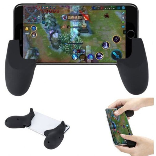 Phone Handle Grip Controller For Tablet Game Holder Black