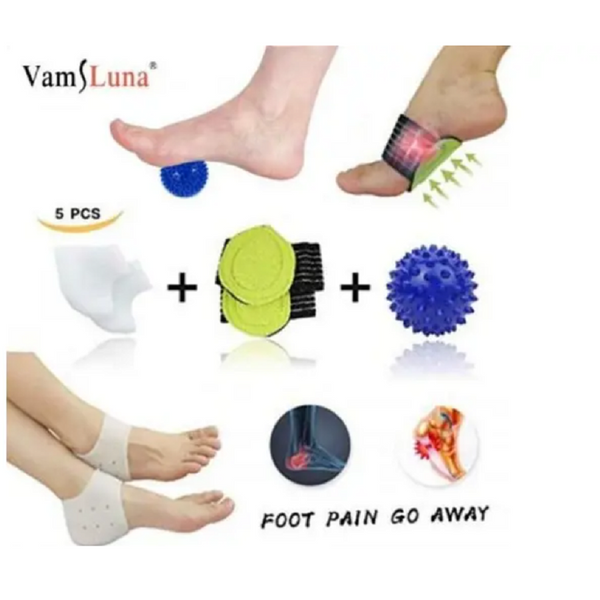 Plantar Fasciitis Inserts Arch Support Massage Ballbest For Heel Pain Treatment