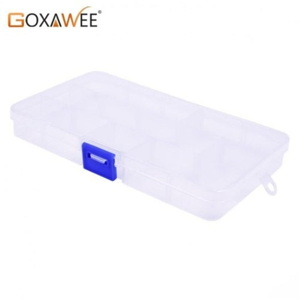 Plastic Jewelry Adjustable Tool Box Case Craft Organizer Storage Beads Convenient Tackle Boxes 3015 Slots