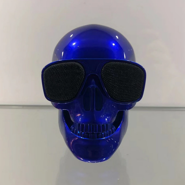 Creative Mini Skull Skeleton Speakers Portable Wireless Bluetooth
