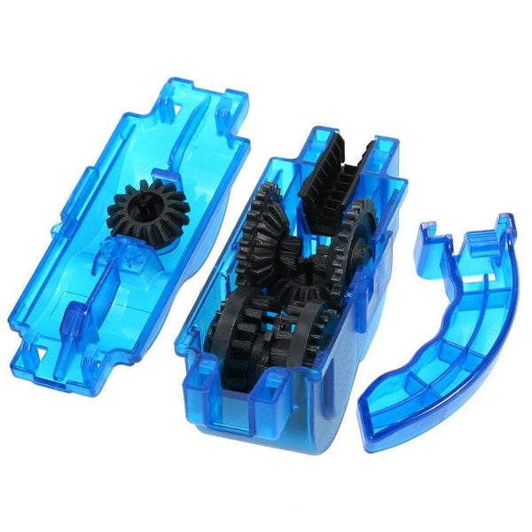 Portable Bicycle Chain Cleaner Mountain Bike Mtb Road Cycling Cleaning Tool 2