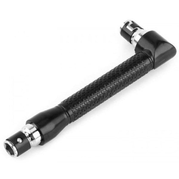 Portable L Shaped Double Head Wrench Black