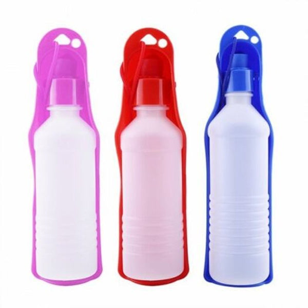 Portable Leakproof Safe Non Toxic Pet Outdoor Autodrinker Hot Pink