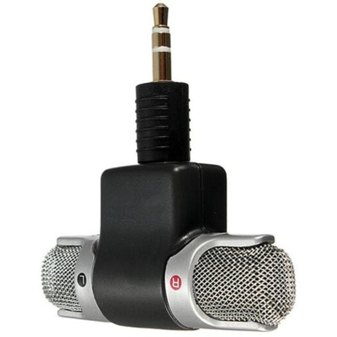 Portable Stereo Karaoke Microphone Pc Laptop Mobile Phone Recorder Silver