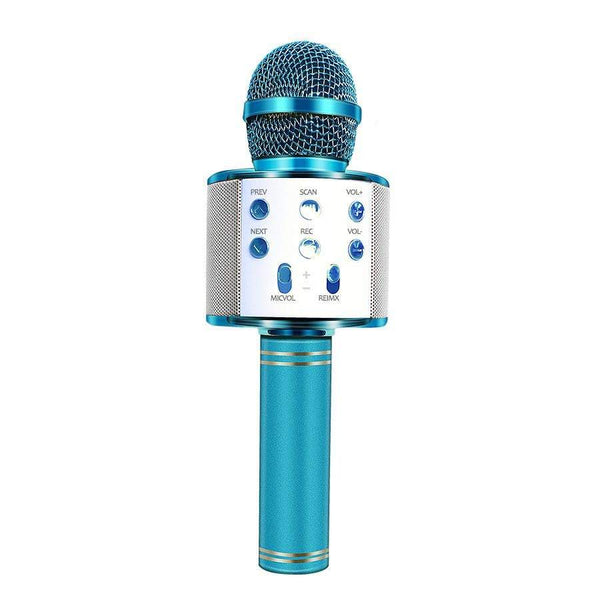 Handheld Studio Microphones Colourful Portable Wireless Karaoke
