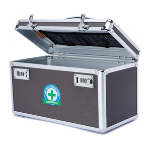 Portable Combination Medicine Box (Coffee/Large)