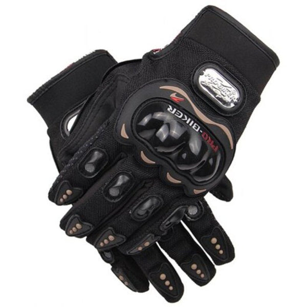 1Pair Breathable Outdoor Riding Motorcycle Gloves Climbing Training Mittens Black