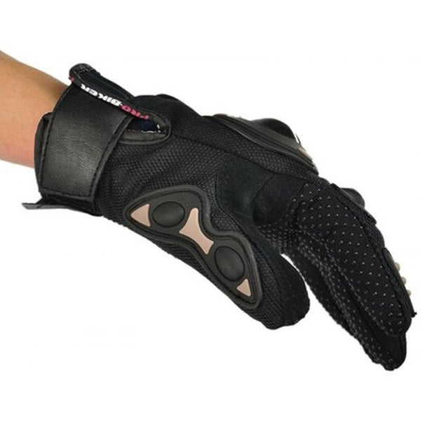1Pair Breathable Outdoor Riding Motorcycle Gloves Climbing Training Mittens Black