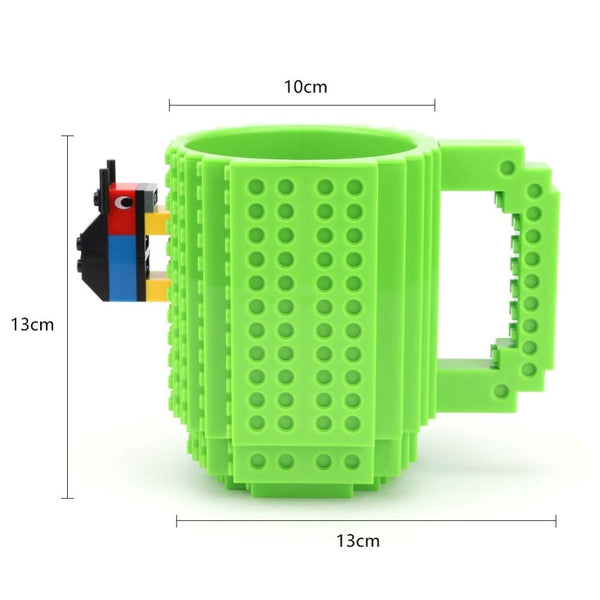 350Ml Creative Build On Brick Mug Building Coffee Cup