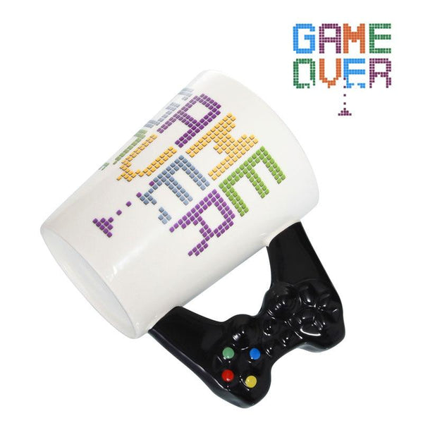 3D Game Controller Over Coffee Mug Gamer Novelty Gift