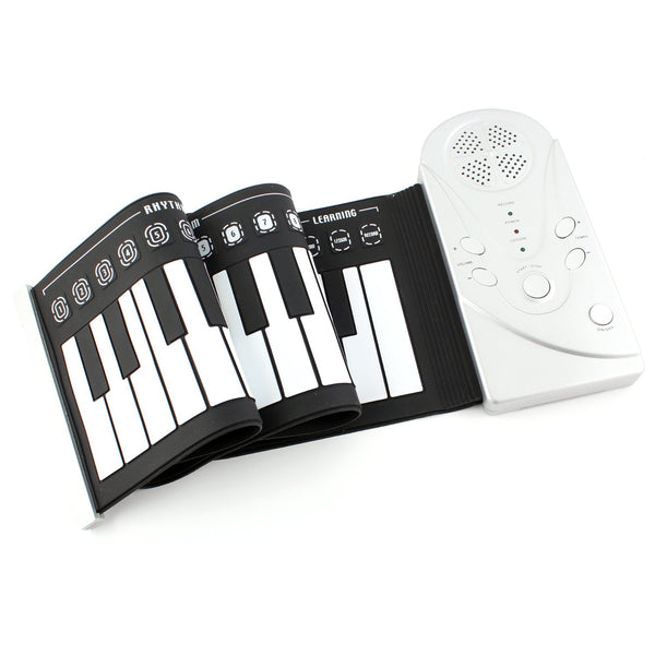 Portable Flexible 49 Keys Roll Up Piano Folding Electronic Keyboard