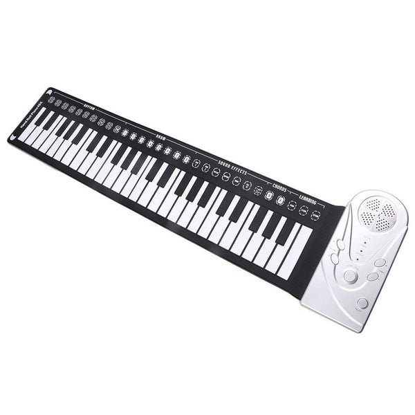 Portable Flexible 49 Keys Roll Up Piano Folding Electronic Keyboard