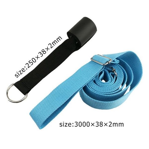 Door Anchor With Yoga Flexibility Stretching Strap Home Fitness Leg Stretcher