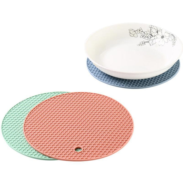 Silicone Heat Resistant Coaster Flexible Mat Jar Opener Table Protector