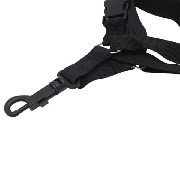 Professional Adjustable Harness Shoulder Black Sax Saxophone Belt Neck Strap For Alto / Tenor Soprano Accessories