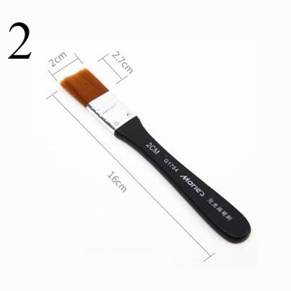 1Pc Nylon Hair Painting Brush For Artist Oil Watercolor Powder Acrylic Brushes School Supplies