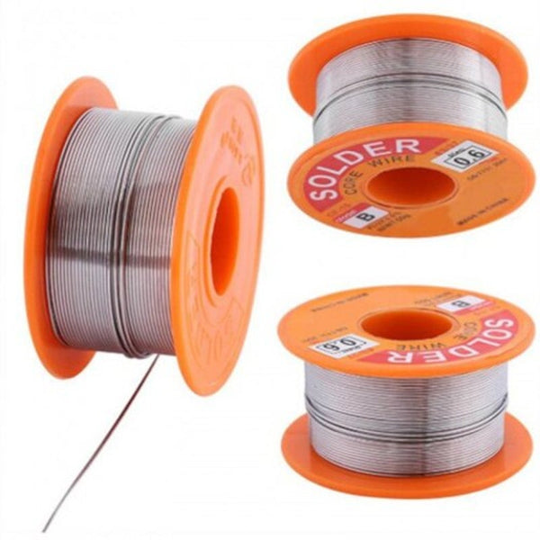 Professional Flux 2.0 Percent Tin Lead Melt Rosin Core Solder Wire Reel Bright Orange 0.6Mm