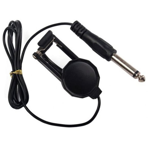 Professional Violin Pickup With 1 / 4 Inch Jack 1.2M Cable Compact Black