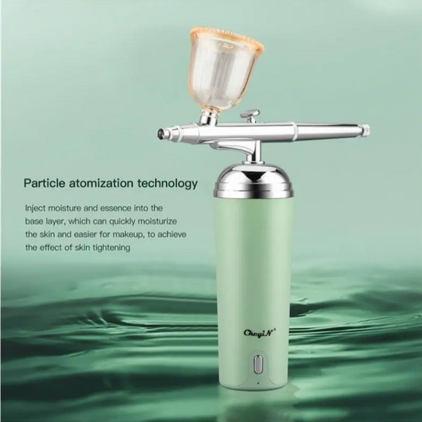Professional Water Oxygen Moisturizing Sprayer Rechargeable Salon Skin Rejuvenation Nano Gun Air Compressor Care Tool