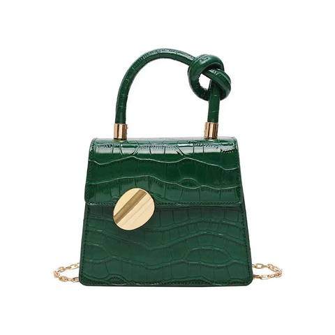 Pu Leather Crossbody Bags For Women Handbags Chain Shoulder Simple Mini Purses
