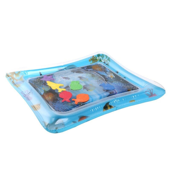 Pvc Inflatable Baby Water Mat Fun Activity Play Center For Children Infants Exquisite Cushion