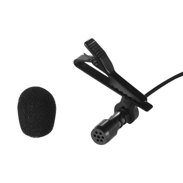 Handheld Studio Microphones R955s Mini Lapel Lavalier Clip On Wired Condenser Supports Smartphone / Camera Mode For Iphone Ipad Android Mobile Phone Dslr Pc Laptop