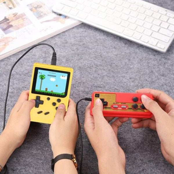 Ragebee 500 In 1 3.0 Inch Tft Display 2 Player Handheld Game Console With Gamepad White