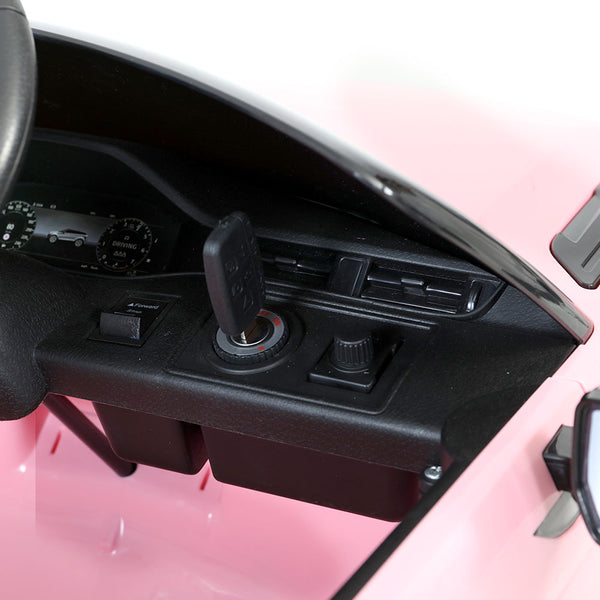 Kids Ride On Car Licensed Land Rover 12V Electric Toys Battery Remote Pink