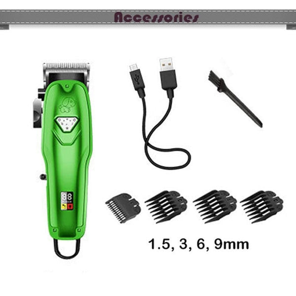 Rechargeable Professional Dog Hair Trimmer For Cat Grooming Machine Remover Pet