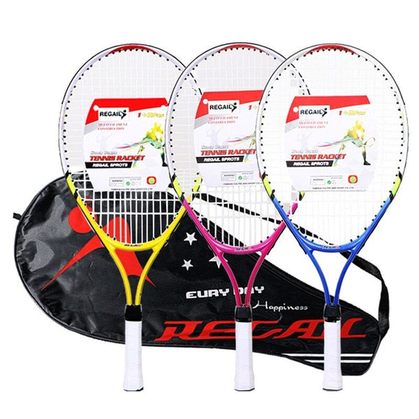 1 Pcs Only Teenager's Tennis Racket Blue