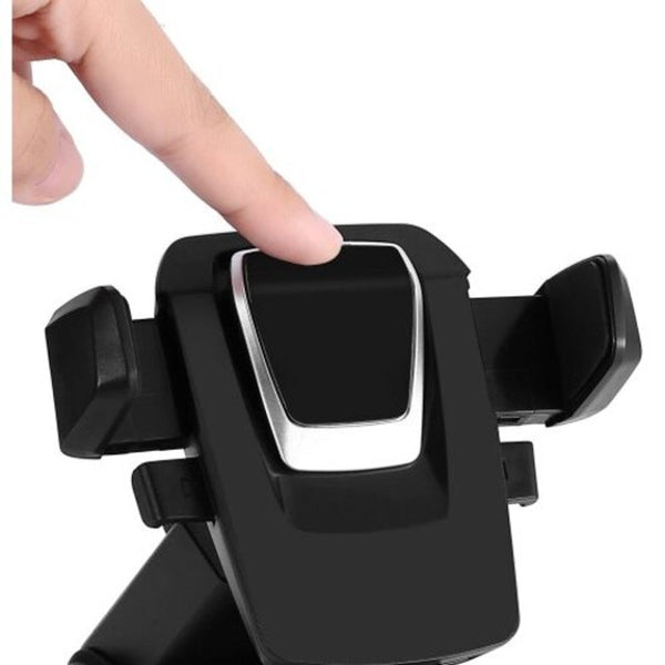 Rotary Car Mount Universal Phone Holder Black