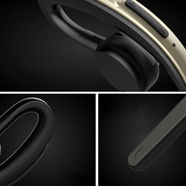S30 Wireless Sweatproof Sports Bluetooth Headset Earphone Earbud Gold