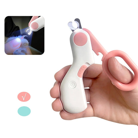 Professional Pet Nail Clipper Led Light Claw Grooming Scissors For Small Dogs Cats Accessories