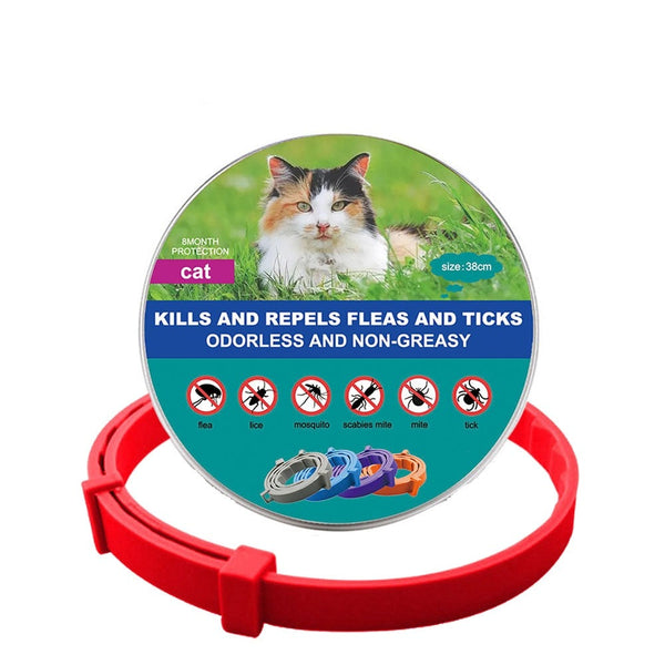 New Pet Dog Cat Collars Veterinary Anti Flea And Tick For Cats Dogs Anti-Parasitic Necklace Large Small Products