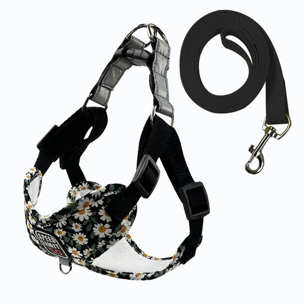 No Pull Dog Harness Leash Set For Small Medium Reflective Vest Walking Lead Dogs Chihuahua Pug