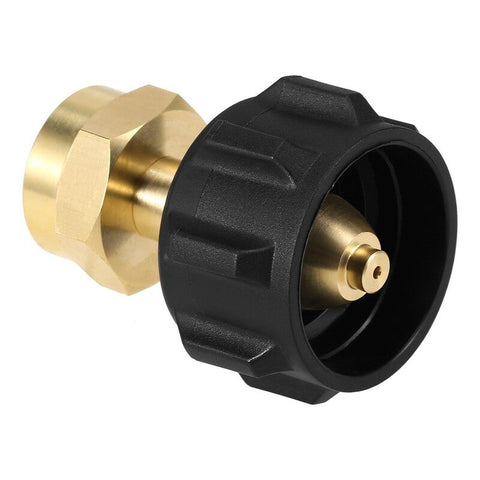 Safety Qcc1 Type1 Regulator Valve Refill Adapter For 1Lb Small Cylinders Propane Refiller Canister Fill Coupler Solid Brass