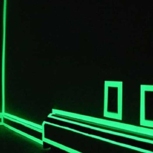 Self Adhesive Glow Night Vision Safety Home Decoration Luminous Tape Green