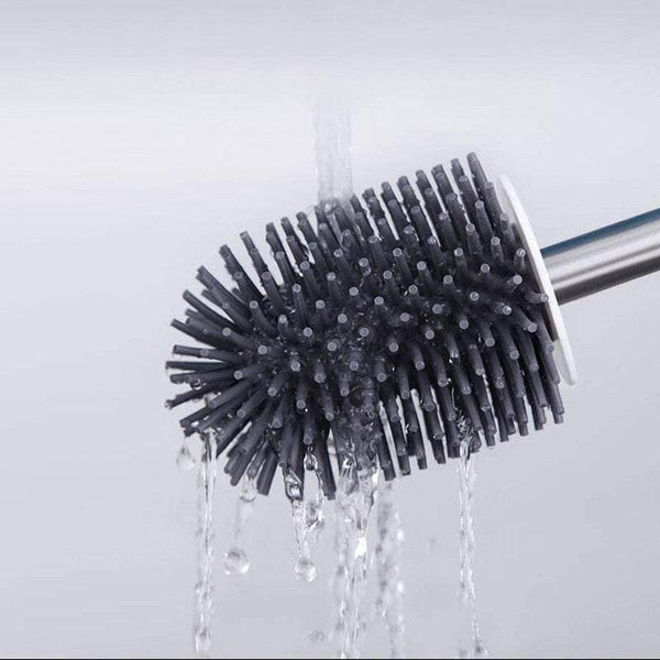 Toilet Brushes Holders Silicone With Set Bathroom Cleaning Bowl