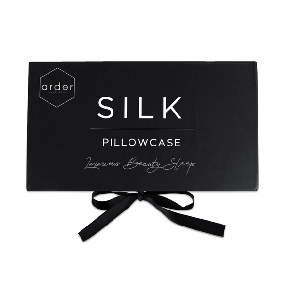 Silver Nights Silk Pillowcase - 51X76cm