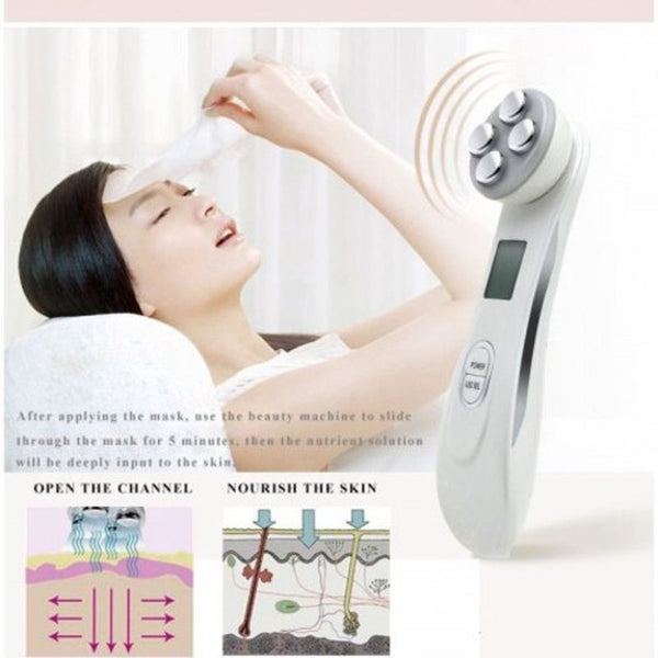 Skin Care Galvanic High Frequency Rf Led Light Therapy Anti Aging Facial Tightening No Retail Box