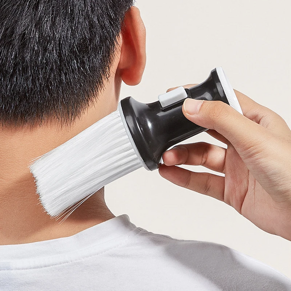 Soft Salon Hair Cutting Neck Duster Brushes Barber Hairdressing Black