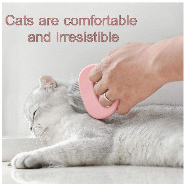 Special Comb For Pet Cat Shell To Remove Floating Hair And Pink