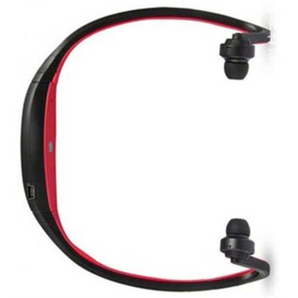 Sport Bluetooth Headset Card Handsfree Wireless Earphones Stereo Headphones For Iphone Xiaomi Huawei Red